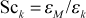 Schmidt number for k