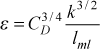 dissipation formulation